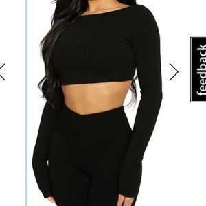 Naked wardrobe all snatched up Crop top